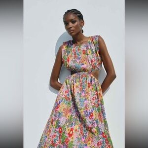 FLORAL ZARA DRESS